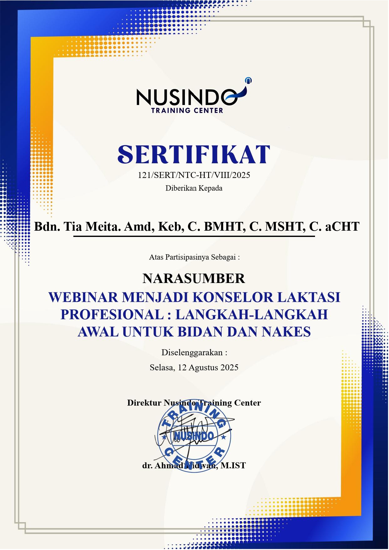 Certified therapist mom and baby